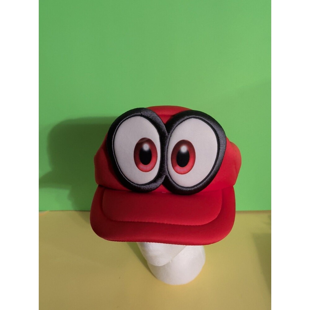 Super Mario Odyssey Official Cappy Hat One Size Fits Most, 2018 Nintendo